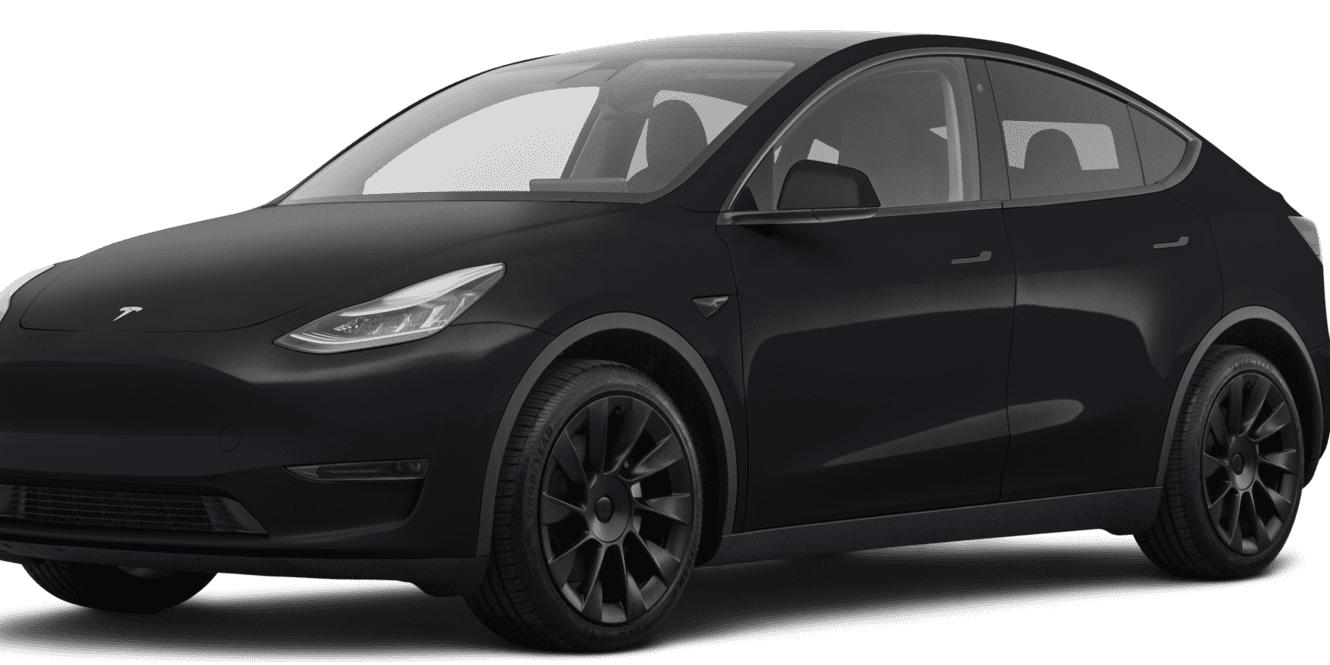 TESLA MODEL Y 2020 5YJYGDEE4LF032322 image